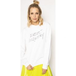 Bluza Diesel F-Ang-S3 00SEM2 0IAJH. Białe bluzy damskie Diesel, s, bez wzorów, z bawełny, bez rękawów, bez kaptura. W wyprzedaży za 389,00 zł.