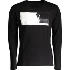 T-shirty męskie z nadrukiem: Koszulka w kolorze czarnym