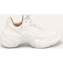 Skechers - Buty skórzane x Mark Nason. Białe buty sportowe damskie Skechers, ze skóry. Za 449,90 zł.