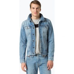 Kurtki męskie bomber: Tommy Hilfiger – Męska kurtka jeansowa, niebieski