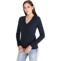 Tommy Hilfiger Heritage Sweter Niebieski. Niebieskie bluzy damskie xs, z bawełny. Za 462,95 zł.