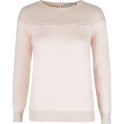 Sweter Naf Naf. Różowe swetry damskie NAF NAF, bez wzorów. Za 89,00 zł.