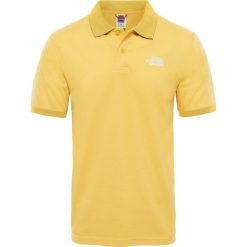 Koszulka The North Face Polo Piquet T0CG7170M - żółty. Żółte koszulki męskie The North Face, m, bez wzorów, bez rękawów. Za 107,99 zł.