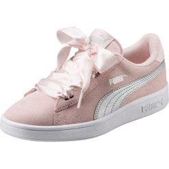 Buty dziewczęce Smash v2 Ribbon JR różowe r. 37.5 (366003 02). Różowe buty dziewczęce sportowe Puma, bez wzorów, bez zapięcia. Za 235,35 zł.