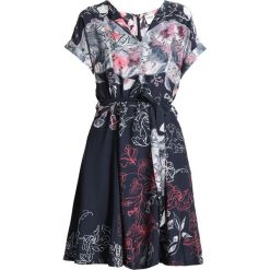Ivko DRESS FLORAL Sukienka letnia anthrazit. Szare sukienki letnie marki Ivko, z materiału. W wyprzedaży za 567,20 zł.