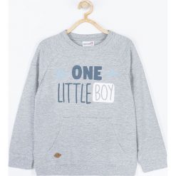 Coccodrillo - Longsleeve dziecięcy 92-122 cm. Szare t-shirty chłopięce COCCODRILLO, z nadrukiem, z dzianiny, z długim rękawem. W wyprzedaży za 32,90 zł.