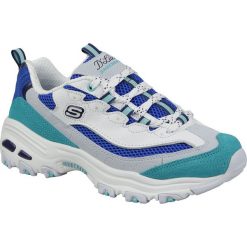 Skechers D'Lites Second Chance 13146-WBL buty sneakers damskie białe 38,5. Białe buty sportowe damskie Skechers, bez wzorów, ze skóry, sportowe, na fitness i siłownię. W wyprzedaży za 259,99 zł.