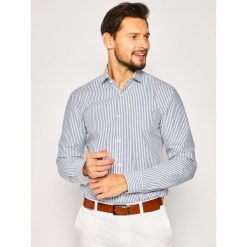 Koszula Hugo Kason 50425906. Niebieskie koszule męskie HUGO, m, bez wzorów, casualowe, bez kołnierzyka, bez rękawów. W wyprzedaży za 259,00 zł.