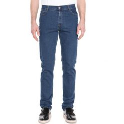 Trussardi Jeans 380 Dżinsy Niebieski. Niebieskie jeansy męskie Trussardi Jeans, bez wzorów. Za 438,95 zł.