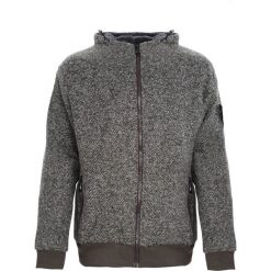 Bluzy męskie: Ciemnozielona Bluza Extrovert