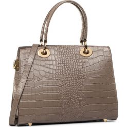 Torebka CREOLE - K10730 Taupe Scuro. Pomarańczowe torebki klasyczne damskie Creole, bez wzorów, ze skóry, klasyczne, na ramię, bez dodatków. Za 349,00 zł.