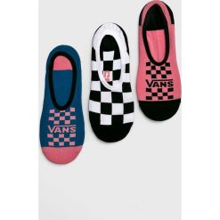 Vans - Skarpetki (3-pack). Szare skarpetki damskie Vans, bez wzorów, z elastanu. W wyprzedaży za 49,90 zł.