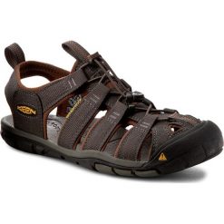 Sandały KEEN - Clearwater 1014456 Raven/Tortoise Shell. Szare sandały męskie marki Keen, z tworzywa sztucznego, bez zapięcia. Za 409,95 zł.