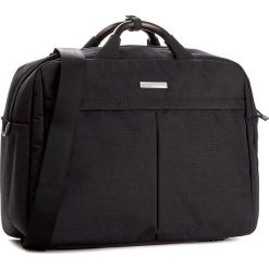 Torba na laptopa GINO ROSSI - YT105A-000-TKTK-9999-X Czarny. Czarne torby męskie skórzane Gino Rossi, bez wzorów, z materiału. W wyprzedaży za 159,00 zł.