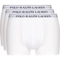 Polo Ralph Lauren 3-pack Bokserki Biały. Białe bokserki męskie z elastanu. Za 180,95 zł.