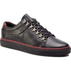 Sneakersy QUAZI - QZ-12-02-000104 101. Czarne sneakersy męskie QUAZI, na co dzień, bez wzorów, ze skóry, bez zapięcia. Za 259,00 zł.