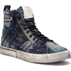 Sneakersy DIESEL - D-Velows Mid Lace Y01759 P2057 T8168 Meteorite. Niebieskie sneakersy męskie Diesel, na co dzień, bez wzorów, z tworzywa sztucznego, klasyczne, bez zapięcia. Za 769,00 zł.