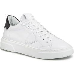 Sneakersy PHILIPPE MODEL - Temple BYLU V003 Blanc Noir. Białe sneakersy męskie Philippe Model, bez zapięcia. Za 1299,00 zł.