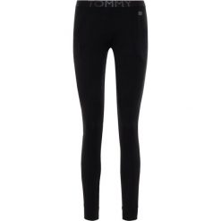 Spodnie piżamowe TOMMY HILFIGER UW0UW01922. Czarne piżamy damskie TOMMY HILFIGER, xs, bez wzorów, z elastanu, bez rękawów. W wyprzedaży za 149,00 zł.