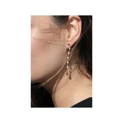 Earrings Perły złoto. Brązowe kolczyki damskie marki Brazi druse jewelry, z perłą, srebrne. Za 170,00 zł.