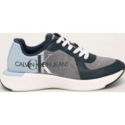 Calvin Klein Jeans - Buty. Niebieskie sneakersy męskie Calvin Klein Jeans, na sznurówki. W wyprzedaży za 429,90 zł.