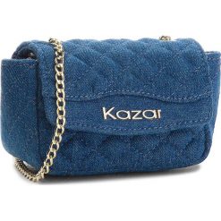 Torebka KAZAR - 24657-TK-10 Blue. Niebieskie torebki klasyczne damskie Kazar, z materiału. Za 249,00 zł.