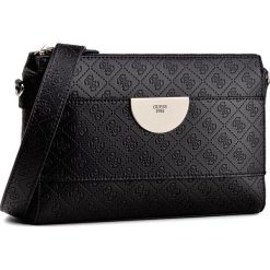 Torebka GUESS - Anuka (SG) HWSG68 58140 BLA. Czarne listonoszki damskie marki Guess, z aplikacjami. Za 529,00 zł.