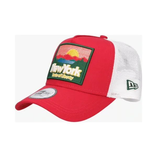 New Era Czapka Patch Ny State 940 Af Trucker Ne Sca , multicolor, rozmiar ONE-SIZE. Czapki męskie New Era, w paski, z bawełny. W wyprzedaży za 119,99 zł.