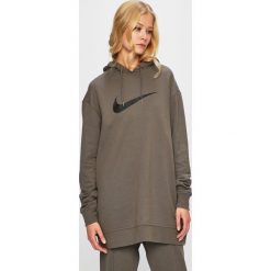 Nike Sportswear - Sukienka. Sukienki damskie Nike Sportswear, na co dzień, s, z nadrukiem, z bawełny, casualowe, z okrągłym kołnierzem, z długim rękawem, długie, mini, proste. W wyprzedaży za 199,90 zł.