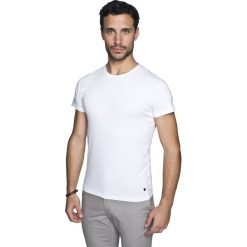 T shirt rodan biały. Białe koszulki męskie Recman, m, bez wzorów, bez kołnierzyka. Za 89,00 zł.
