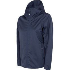 Kurtka miejska damska KUD240 - granat melanż. Pomarańczowe kurtki damskie marki 4f, m, bez wzorów, bez kaptura. Za 299,99 zł.