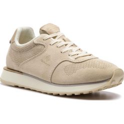 Sneakersy GANT - Lindsey 18533406 Macadamia Brown G482. Brązowe sneakersy damskie GANT, ze skóry. W wyprzedaży za 319,00 zł.
