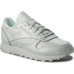 Buty Reebok - Cl Lthr CN5468 Opal. Zielone buty sportowe damskie Reebok, bez wzorów, ze skóry, sportowe. W wyprzedaży za 269,00 zł.