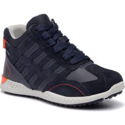 Sneakersy GEOX - J Snake.2 B. B J94ABB 022CL C4002 S Navy. Niebieskie trampki chłopięce Geox, bez wzorów, ze skóry, bez zapięcia. W wyprzedaży za 219,00 zł.