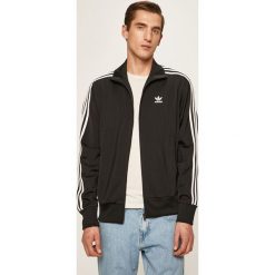 Adidas Originals - Bluza. Czarne bluzy męskie adidas Originals, s, bez wzorów, z poliesteru, z kapturem, bez rękawów, bez kaptura. Za 279,90 zł.