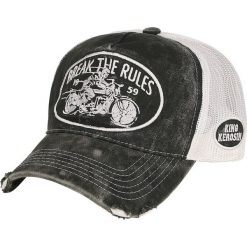 Czapki z daszkiem męskie: King Kerosin Break The Rules Czapka Trucker Cap wielokolorowy