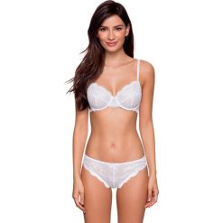 Dorina - Figi Lianne. Białe figi damskie marki Dorina, s, z elastanu. W wyprzedaży za 29,90 zł.