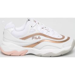 Fila - Buty Ray F Low. Białe buty sportowe damskie Fila, ze skóry, sportowe. W wyprzedaży za 299,90 zł.