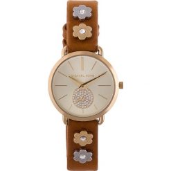 Zegarek MICHAEL KORS - Portia MK2727 Brown/Gold. Pomarańczowe zegarki damskie marki Michael Kors. W wyprzedaży za 679,00 zł.