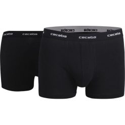 Dwupak męskich bokserek CECEBA Jubilee Black. Czarne bokserki męskie marki Ceceba, z bawełny. Za 55,99 zł.