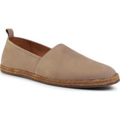 Espadryle GINO ROSSI - MI08-C729-736-02 Beige. Pomarańczowe espadryle męskie Gino Rossi, bez wzorów, ze skóry. Za 259,99 zł.