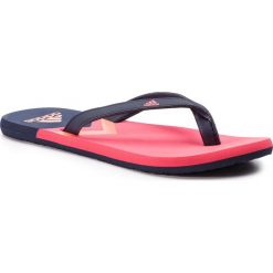 Japonki adidas - Eezay Flip Flop F35031 Legink/Actpnk/Truora. Niebieskie klapki damskie Adidas, bez wzorów, ze skóry ekologicznej, bez obcasa. W wyprzedaży za 69,00 zł.