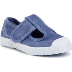 Trampki CIENTA - 77777 Lavanda 90. Niebieskie trampki chłopięce Cienta, bez wzorów, z gumy, na rzepy. Za 99,00 zł.