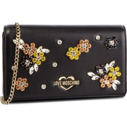 Torebka LOVE MOSCHINO - JC4148PP17LW0000 Nero. Czarne torebki klasyczne damskie marki Love Moschino, z aplikacjami, ze skóry ekologicznej, eleganckie, zdobione, bez dodatków. Za 659,00 zł.