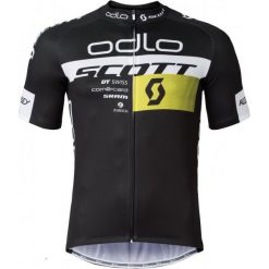 Odzież rowerowa męska: Odlo Koszulka Rowerowa Scott Odlo Team Rep. Stand-Up Collar S/S Zip Scott Odlo 2016 S