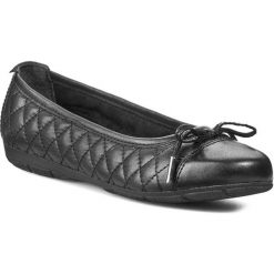 Baleriny damskie lakierowane: Baleriny MARCO TOZZI – 2-22141-23 Black Antic 002