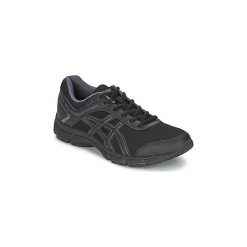 Buty Asics GEL-MISSION. Czarne buty sportowe męskie Asics, bez zapięcia. Za 188,87 zł.