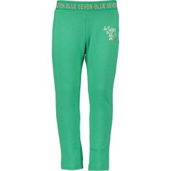 Blue Seven - Legginsy dziecięce 92-128 cm. Czarne spodnie dziewczęce Blue Seven, z nadrukiem, z elastanu. Za 59,90 zł.