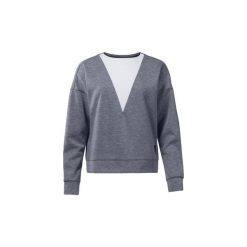 Bluzy Reebok Sport Bluza Training Supply Crew. Szare bluzy damskie Reebok Sport, s, bez wzorów, bez rękawów, bez kaptura. Za 199,00 zł.