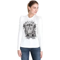 TWINSET Koszulka Biały. Białe koszulki damskie Twinset, s, z nadrukiem, z elastanu, bez kołnierzyka. Za 407,95 zł.